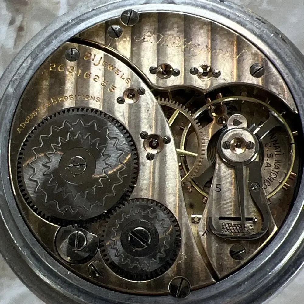 1924 Elgin BW Raymond Grade 472 Model 15 Jewel 21 Size 16s Pocket Watch **READ**